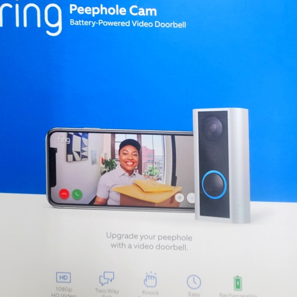 Ring Peephole Camera Video Doorbell